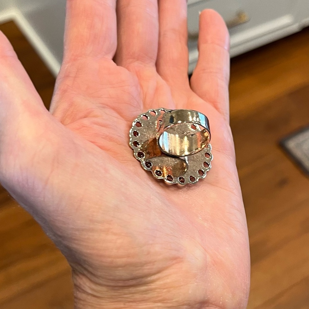 VIRGIN SAINTS & ANGELS MIRACULOUS RING IN ROSE GOLD - Picture 9 of 12